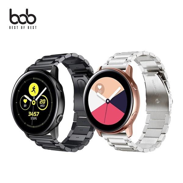 갤럭시워치 20mm호환 원터치 메탈릭 밴드 스트랩 시계줄 Galaxy Watch 워치7 6 클래식 워치5 프로 워치4 3