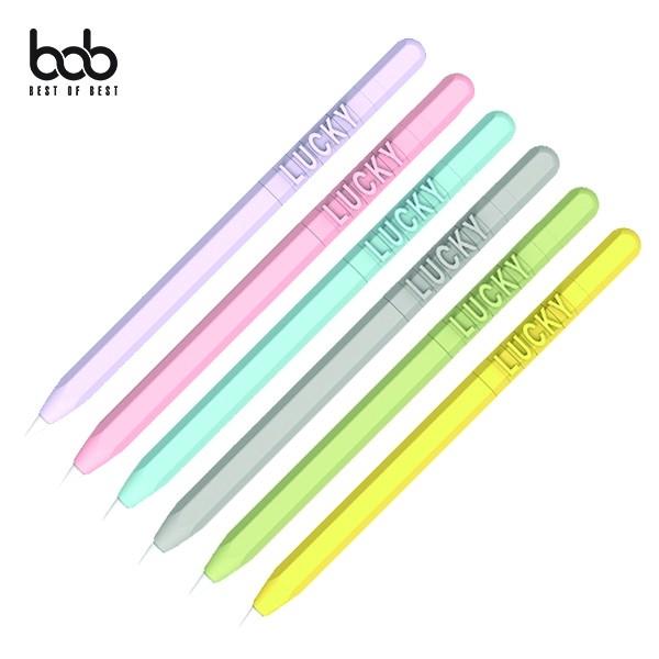 bob 펜슬 DIY 꾸미기 컬러 케이스 알파벳+숫자판