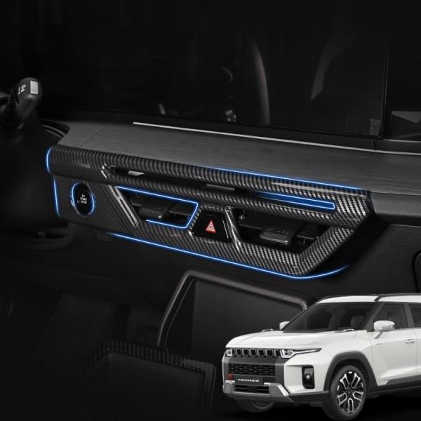 토레스 페이스리프트 튜닝 센터페시아 송풍구 몰딩