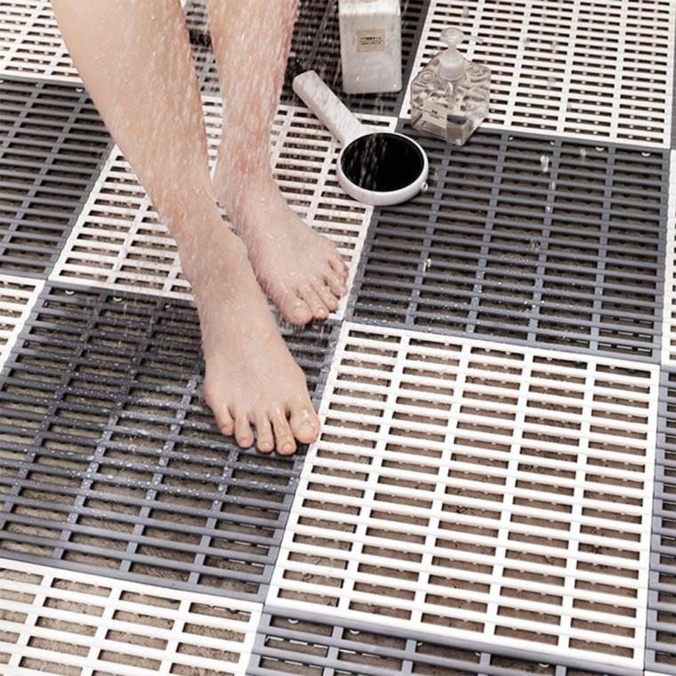 욕실 미끄럼 방지 튜브 매트 두꺼운 물빠짐논 패드 슬립 화장실 발판 바닥 욕실논
