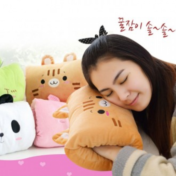 [로한스] 인기 캐릭터 낮잠베게 사무용 다용도 쿠션