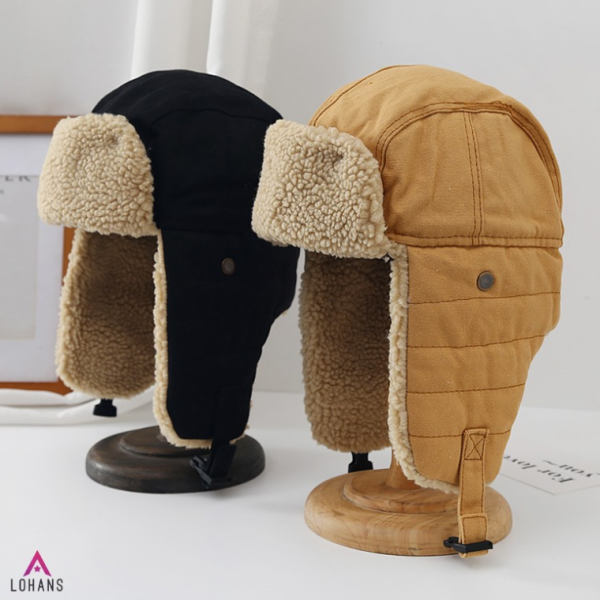 뽀글이 방한 귀달이모자 군밤모자 남녀공용