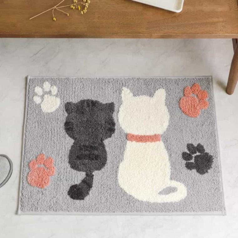 고양이 발매트 50x80 2종 욕실매트 욕실발매트 주방발매트