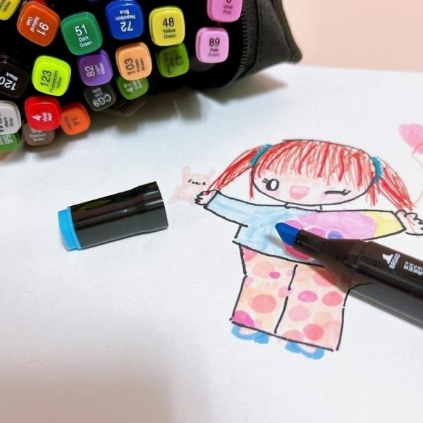 30컬러 마카펜 학교 학원 미술 수업 만화 애니 채색 준비물