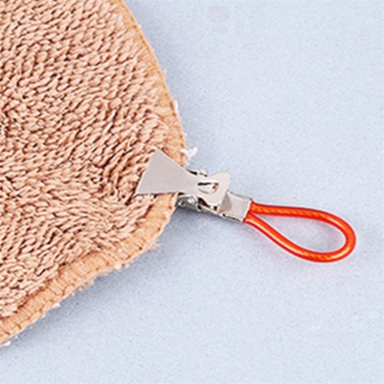 컬러 고리 집게 5p 욕실수납걸이 욕실걸이 다용도걸이
