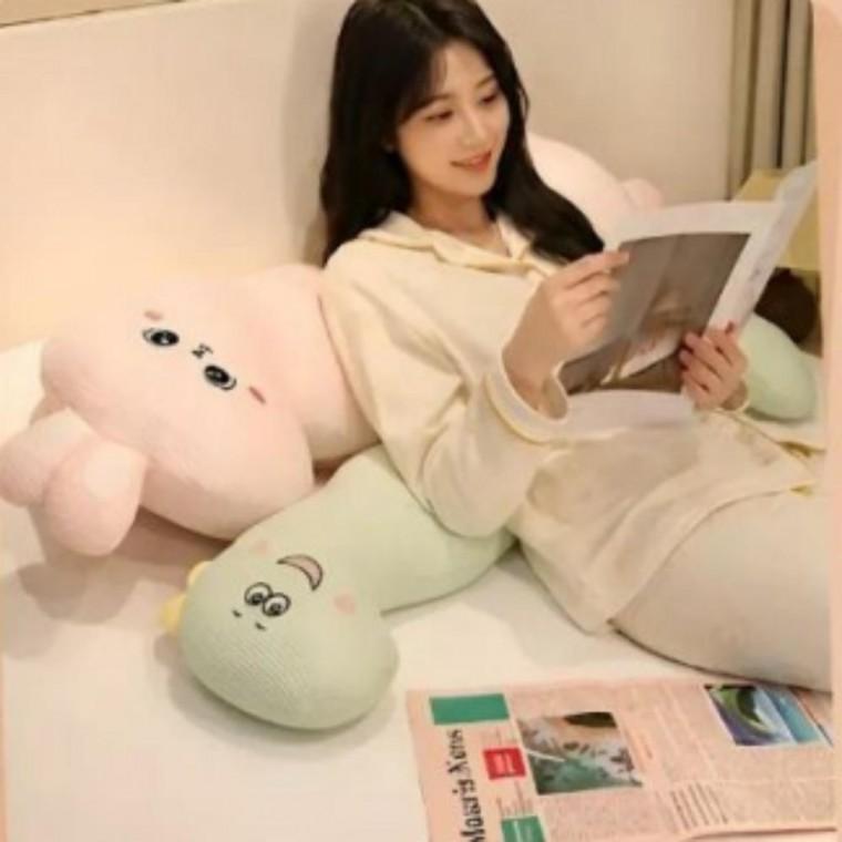 안고자는 긴베개 동물 인형 냉감 여름 냉감 바디필로우 롱쿠션 죽부인 안고자는베개 여름롱쿠션 매트리스