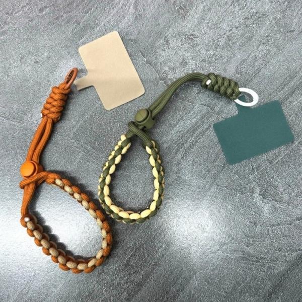휴대폰 꼬임 밧줄 스트랩 끈길이조절 패션 안전보관