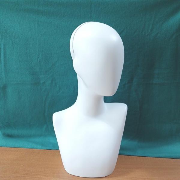 둘레 55cm 가발 모자 헤드 화이트 마네킨 디스플레이 모델