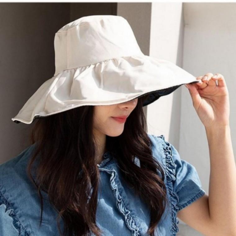 모자 여성 썬캡 여름 넓은챙 여성 모자 패션 산책용