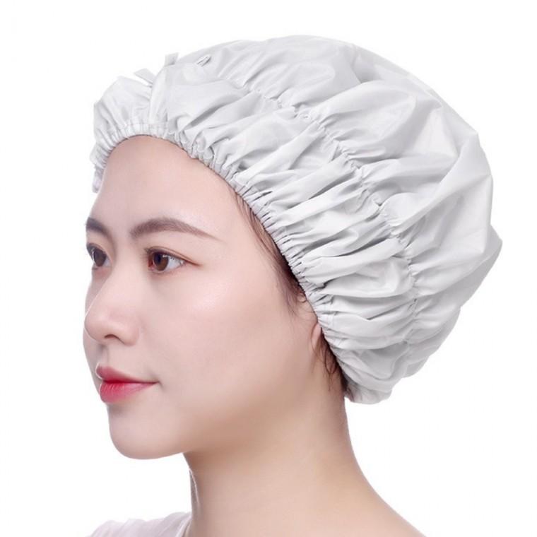 고급형 샤워캡 헤어 캡 염색 파마 세안 미용실 사우나 방수 비닐 위생 모자