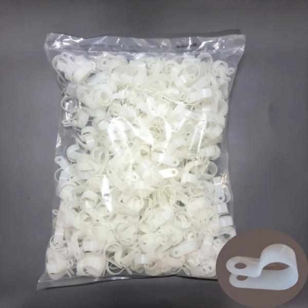 PVC 새들 전선 케이블 정리 클립 클램프 14N 500개