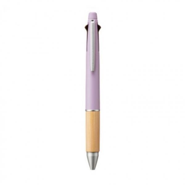 유니 제트스트림 4&1 라일락부케 0.5mm 멀티펜 대나무 1팩 10개입 고급펜