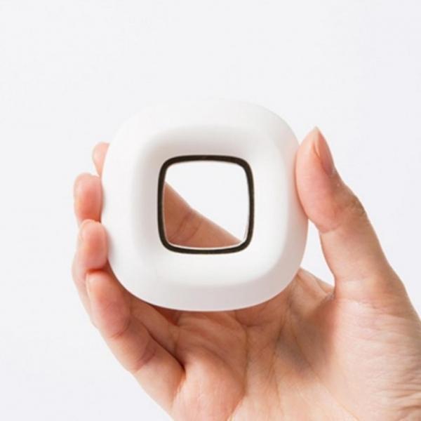 아이보리 - 케이블 UFO 케이블정리 자석 고정 심플 디자인 전선 엉킴방지