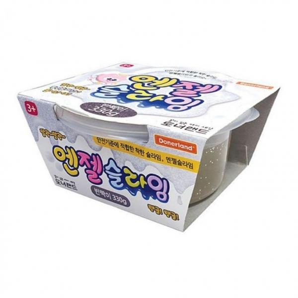 엔젤 슬라임 반짝이 330g 말랑 탱탱 질감 슬라임만들기 촉감 미술 놀이