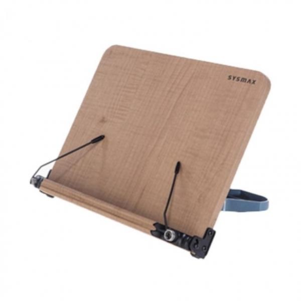 나무독서대 민트 소 - 시스맥스 13단계 높이조절 북홀더 독서대 공부 사무