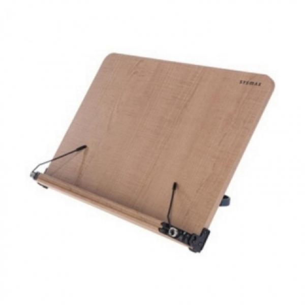 나무독서대 다크그레이 대 - 시스맥스 13단계 높이조절 북홀더 독서대 공부