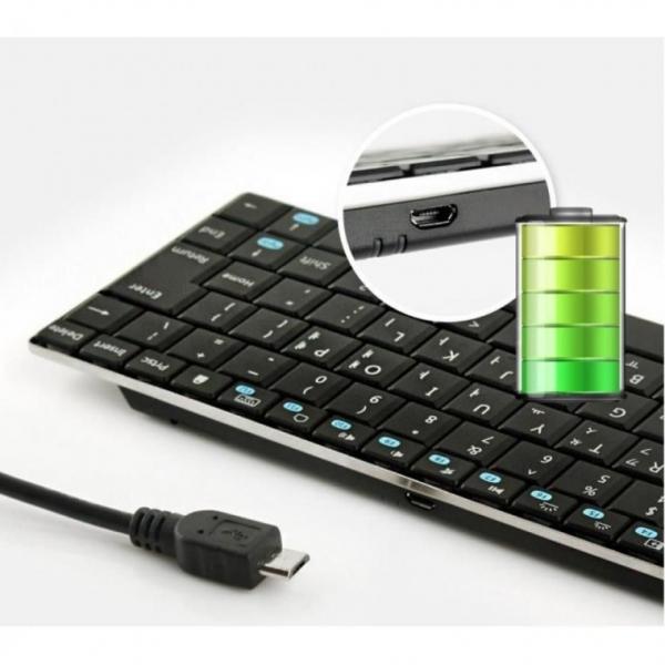 미니 노트북 블루투스 키보드 태블릿 무선 검정