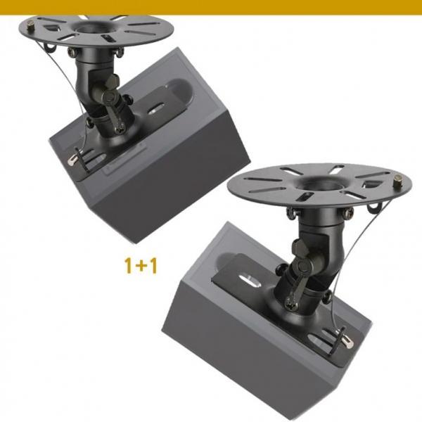 1+1 스피커 스탠드 브라켓 우퍼 받침대 거치대 2개