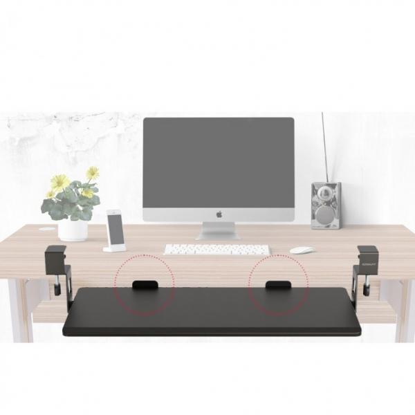 책상 슬라이딩 키보드 트레이 선반 무타공 거치대