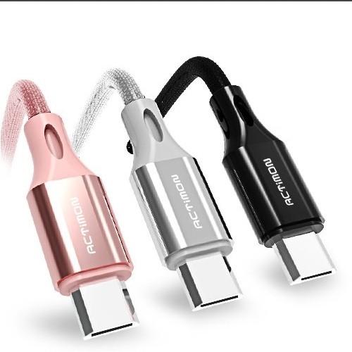액티몬 메탈 마이크로5핀 USB 고속충전 케이블 1.5M