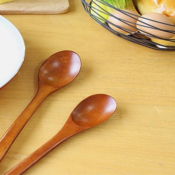 조리부분이 넓어서 편한 로즈우드 요리스푼 2size