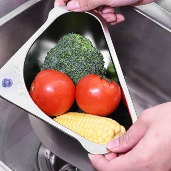 싱크대 바스켓 음식물 이물질 하수도 흘림 방지 세척 주방 청결 데일리 디자인 깔끔한 위생