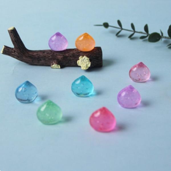 샤이닝 물방울 야광자갈 100p세트(컬러믹스) 어항돌