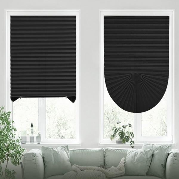 무드랩 붙이는 셀프 블라인드(90x240cm) (일반형) (블랙)