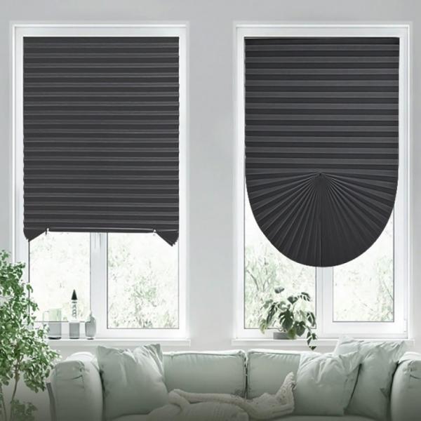 무드랩 붙이는 셀프 블라인드(90x240cm) (암막형) (그레이)