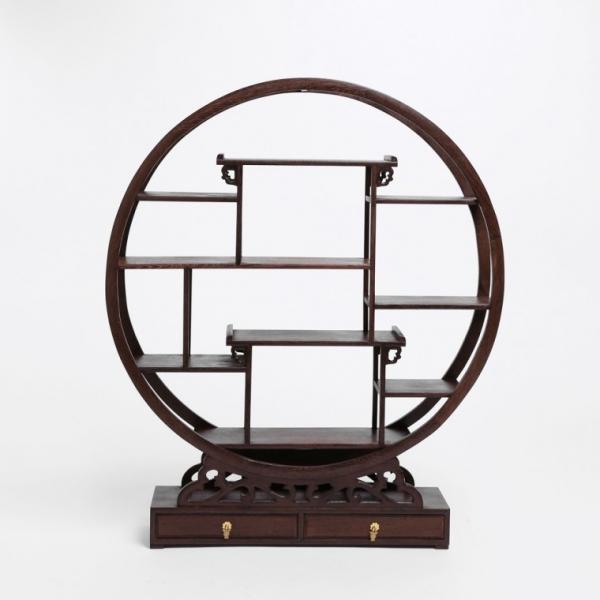 [아트피플-F09] 송악 찻잔 다관 장식장(60x70cm)