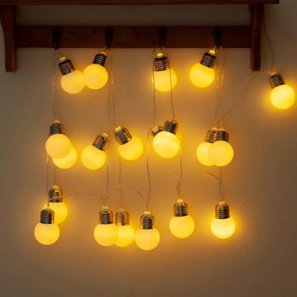 20구 LED 앵두 가랜드 전구(2m) (USB)