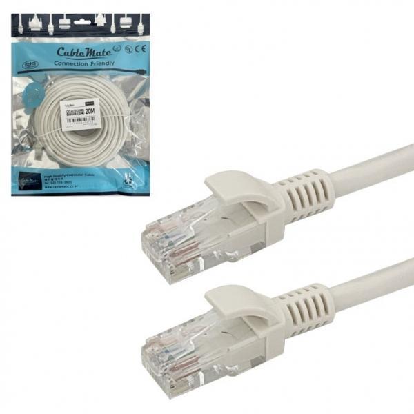 CAT6 UTP 랜케이블 20M 기가 인터넷 랜선 연장선 연결