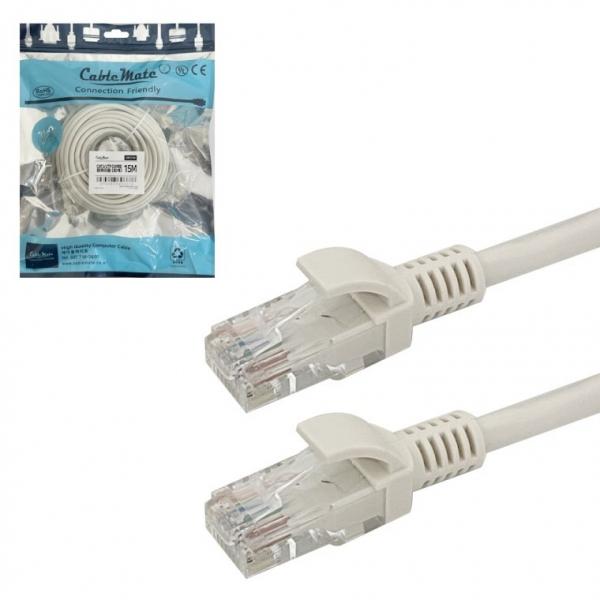 CAT6 UTP 랜케이블 15M 기가 인터넷 랜선 연장선 연결
