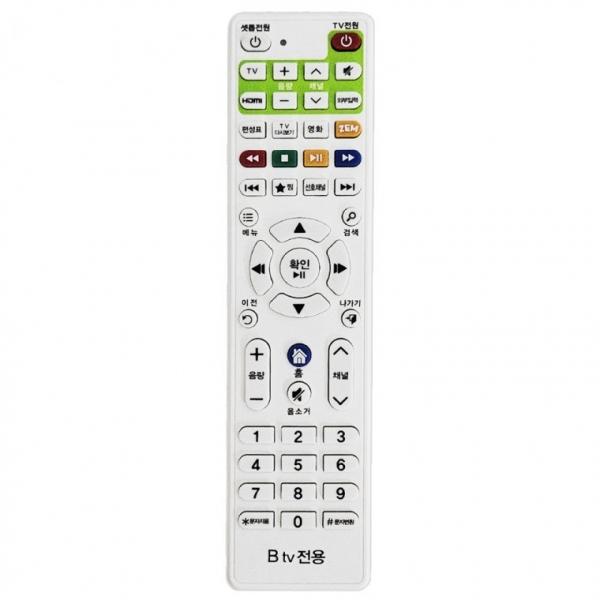 셋톱박스 리모컨 COMBO-3020 BTV IPTV 통합 리모콘