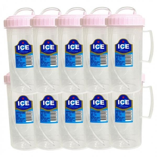 덕신 (손잡이빨대컵) x(10개)500ml 병원물컵 환자물병