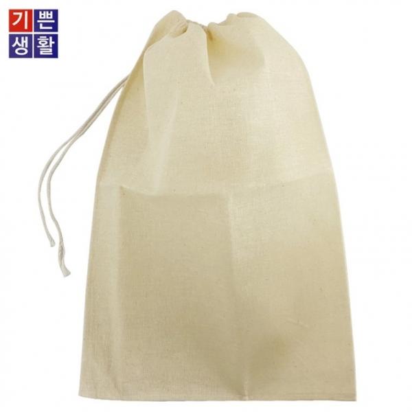 국산  삼베주머니(특대)36x53 면보 거름망 육수망