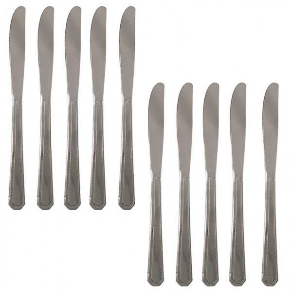 양식기나이프 x10p (21.4cm)땡땡이나이프 양식칼 스텐