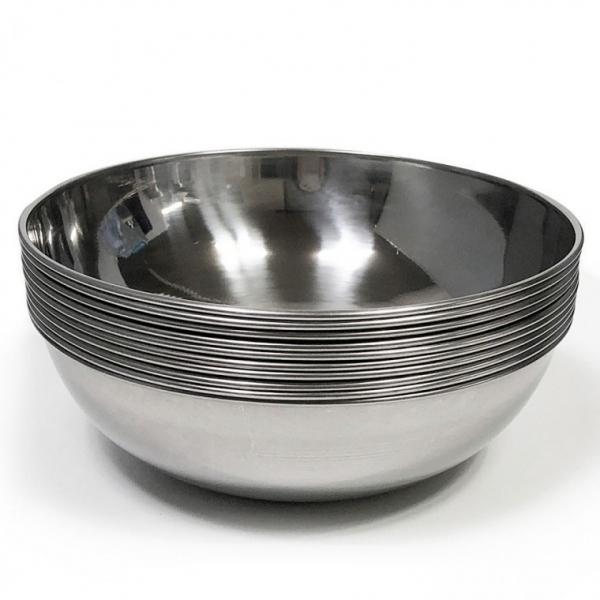 한국 후지비빔기(특대21cm) x(10개) 비빔그릇 스텐비빔