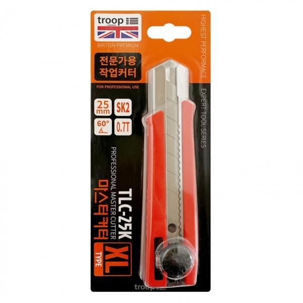 트룹런던 마스터 커터(TLC-25K) 25mm 커터칼 전문가용