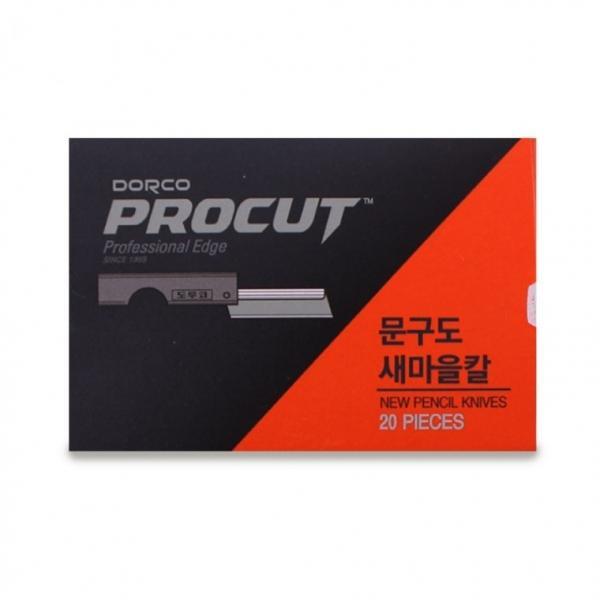 도루코 문구용 새마을칼 20P 접이식칼 단면도 연필칼