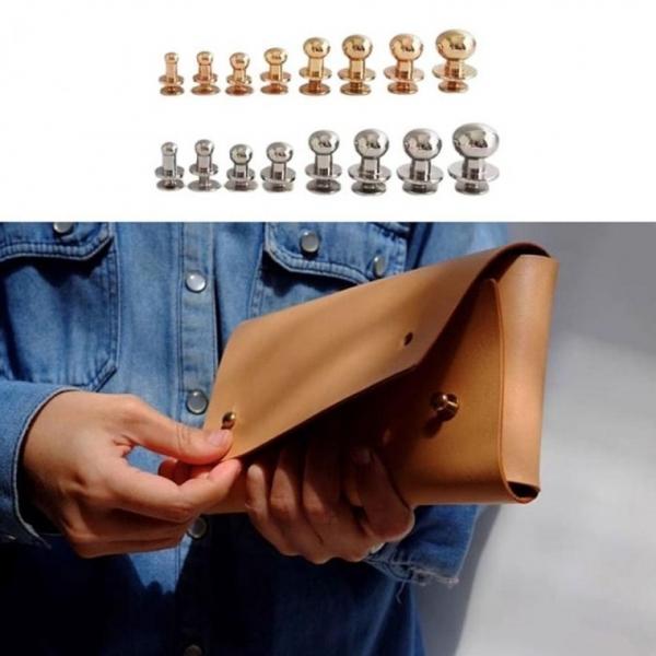 가방부자재 솔트레지 4mm 6mm 8mm 50개입 골드 실버 가죽공예 50개입 4mm diy재료 골드