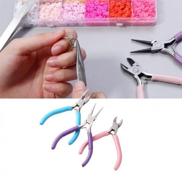 악세서리 비즈 공구 3종세트 주얼리 DIY 핸드메이드 도구 주얼리 비즈 DIY 핸드메이드 공구 만들기