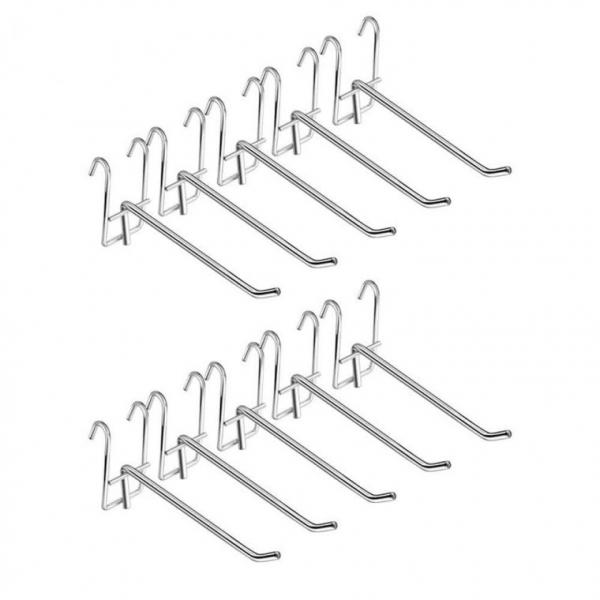 진열대 가판대 15cm 후크 10p 걸이형 부속품 그림진열대후크 편의점진열대후크 가판대후크 파티션