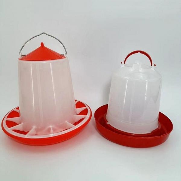 병아리 반자동 모이통 물통 사료통 닭먹이통 새 2.5kg 닭모이통 급수 닭물 주기 반자동 오리 대