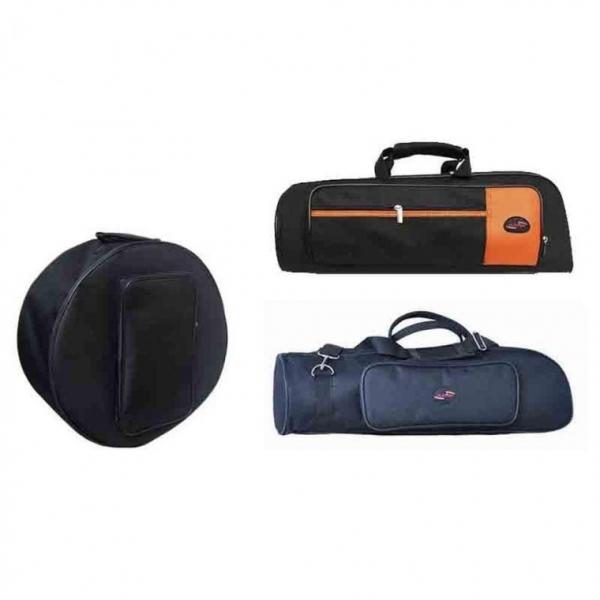 스네어드럼 트럼펫 악기 가방 원형 보관 파우치 블랙 가방 액세서리 백팩 포켓 악세서리 휴대용 케이스