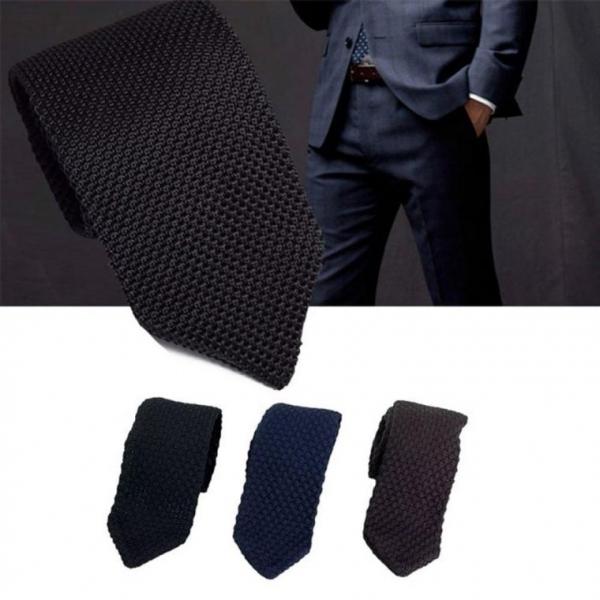 남자 니트 삼각 넥타이 정장 캐주얼 패션 니트타이 셀프웨딩 남자 정장 결혼식 패션 넥타이 삼각 기본