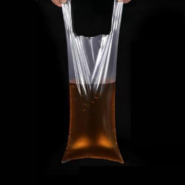 일회용 소변비닐백 1500ml 100p 간이변기 노인 휴대용 노인 비닐 간의변기 팩 요양 백 기 통