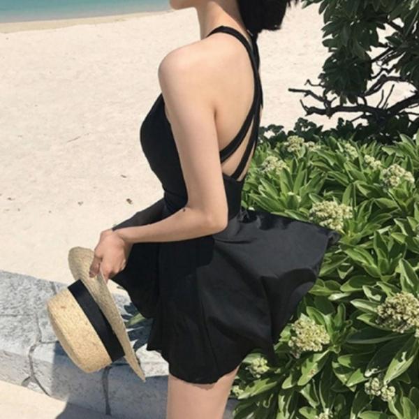 홀터넥 백스트랩 수영복 바캉스룩 여자 여신수영복 예쁜수영복 홀터넥수영복 백스트랩수영복 리조트룩