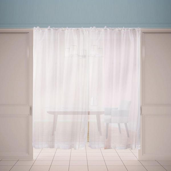 창문커튼 가리개 커튼 창문커튼 바란스커튼 가림막 가리개 창문 바란스 공간 커튼 가림막 주방 쉬폰 분리