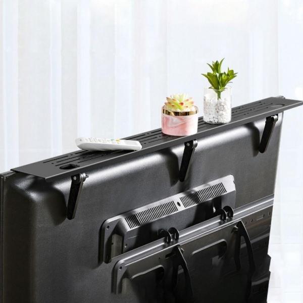 셋탑박스 사운드바 공유기 티비 모니터 정리함 확장형 브라켓 스피커 공유기 수납함 다이 TV 사운드바